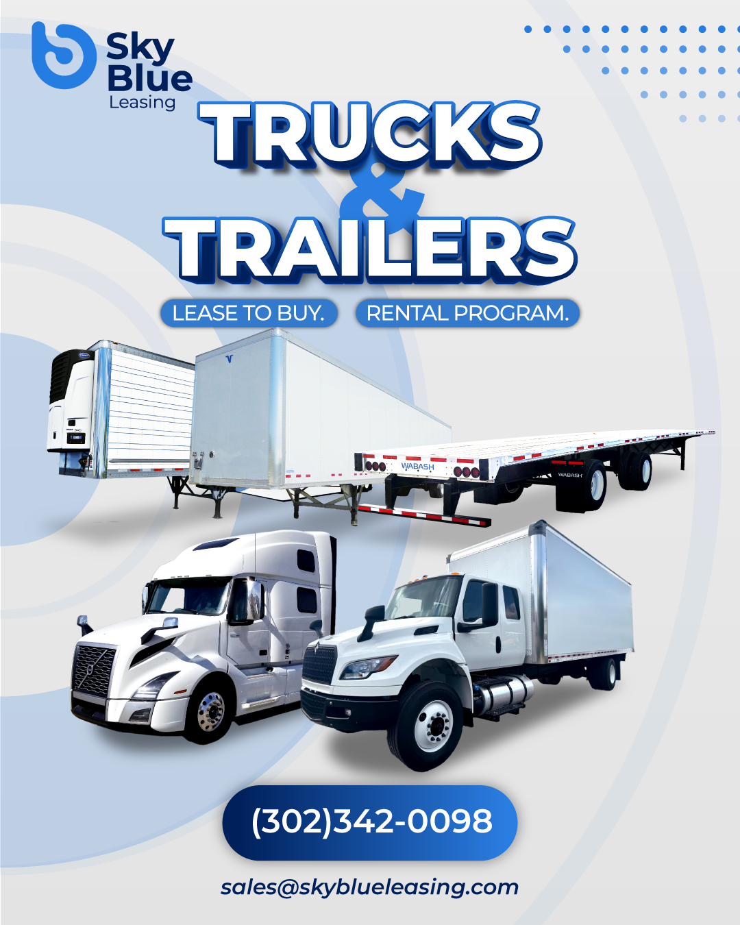 Modern Trucks & Trailers Ready for the Road