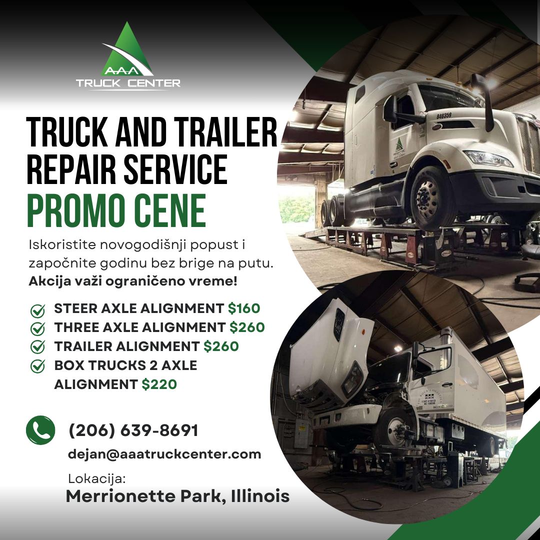 Truck & Trailer Repair - Novogodišnje promo cene