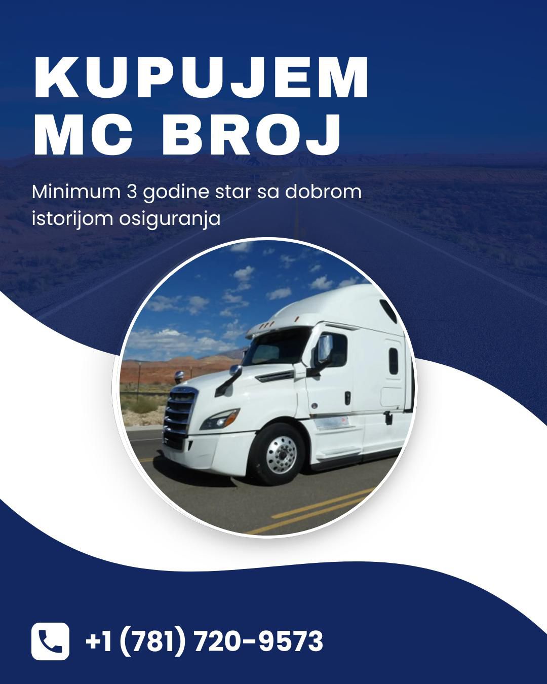 Kupujem MC Broj – Minimum 3 Godine Star