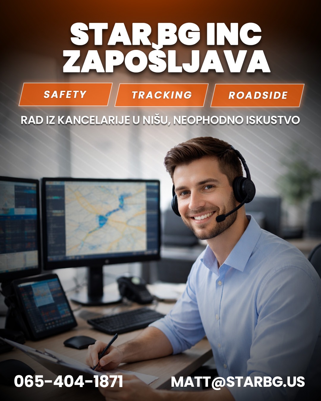 STAR BG INC ZAPOŠLJAVA – Radi iz kancelarije u Nišu