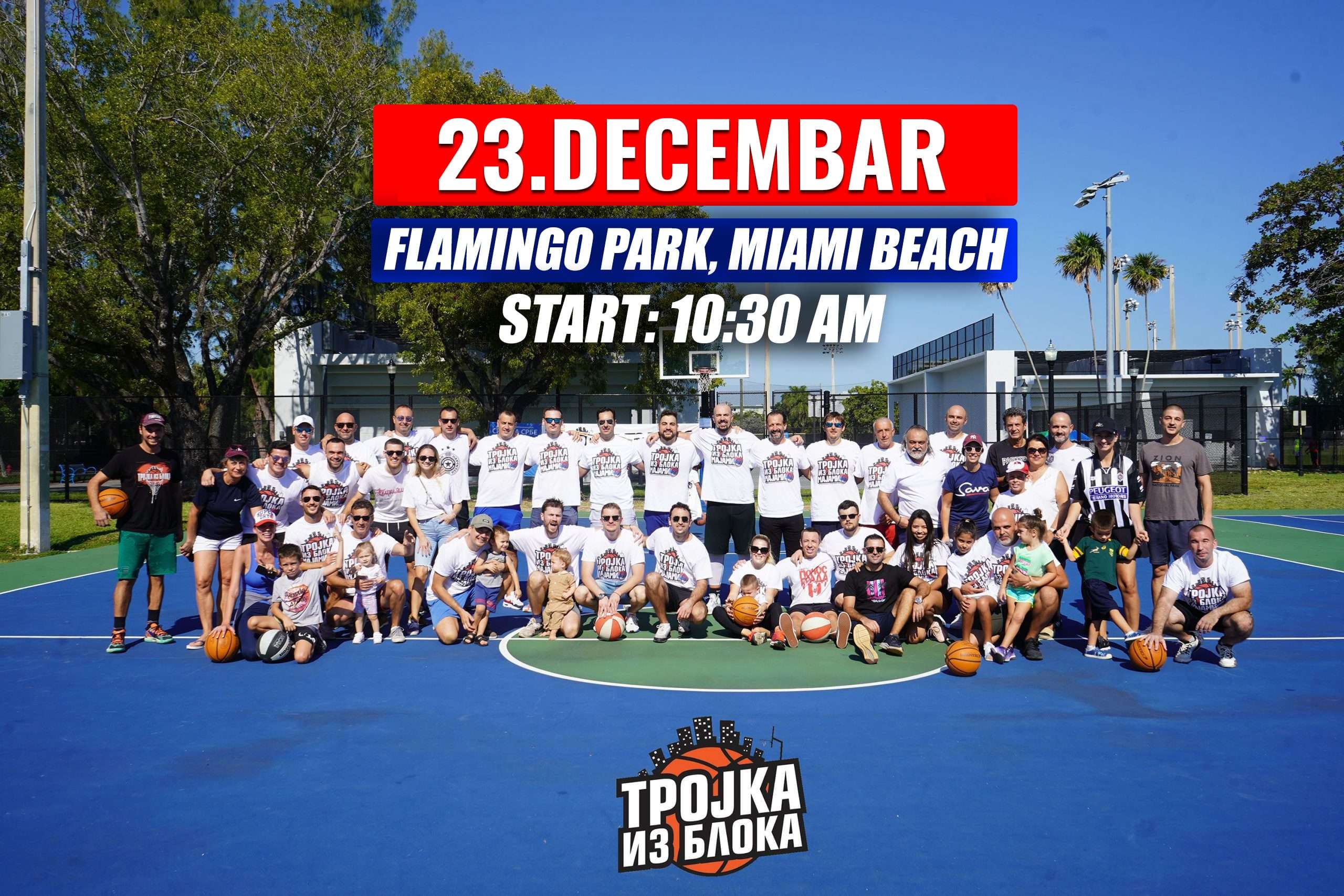 Humanitarni Turnir “Trojka iz Bloka” u Majamiju 23. decembra