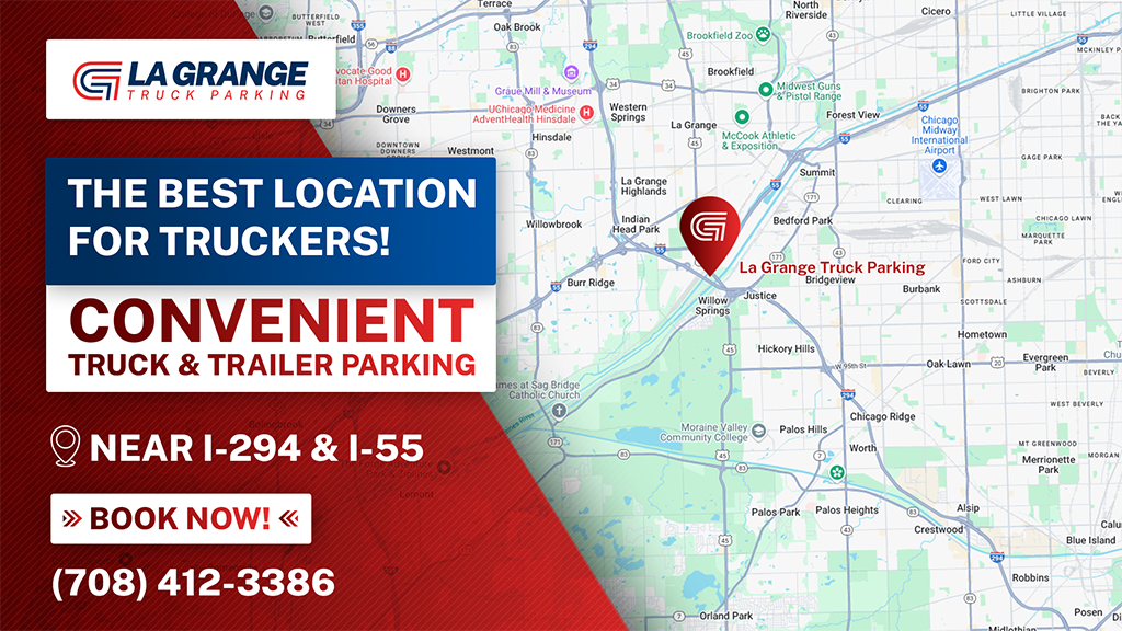 Truck Parking Near I-294 & I-55 for Only $150/Month