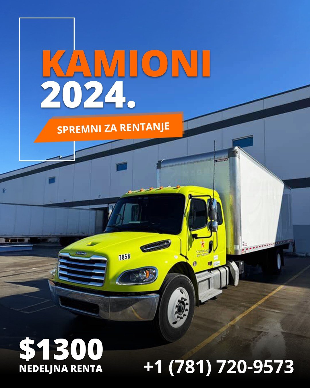 Iznajmljivanje box kamiona – 2024. modeli dostupni